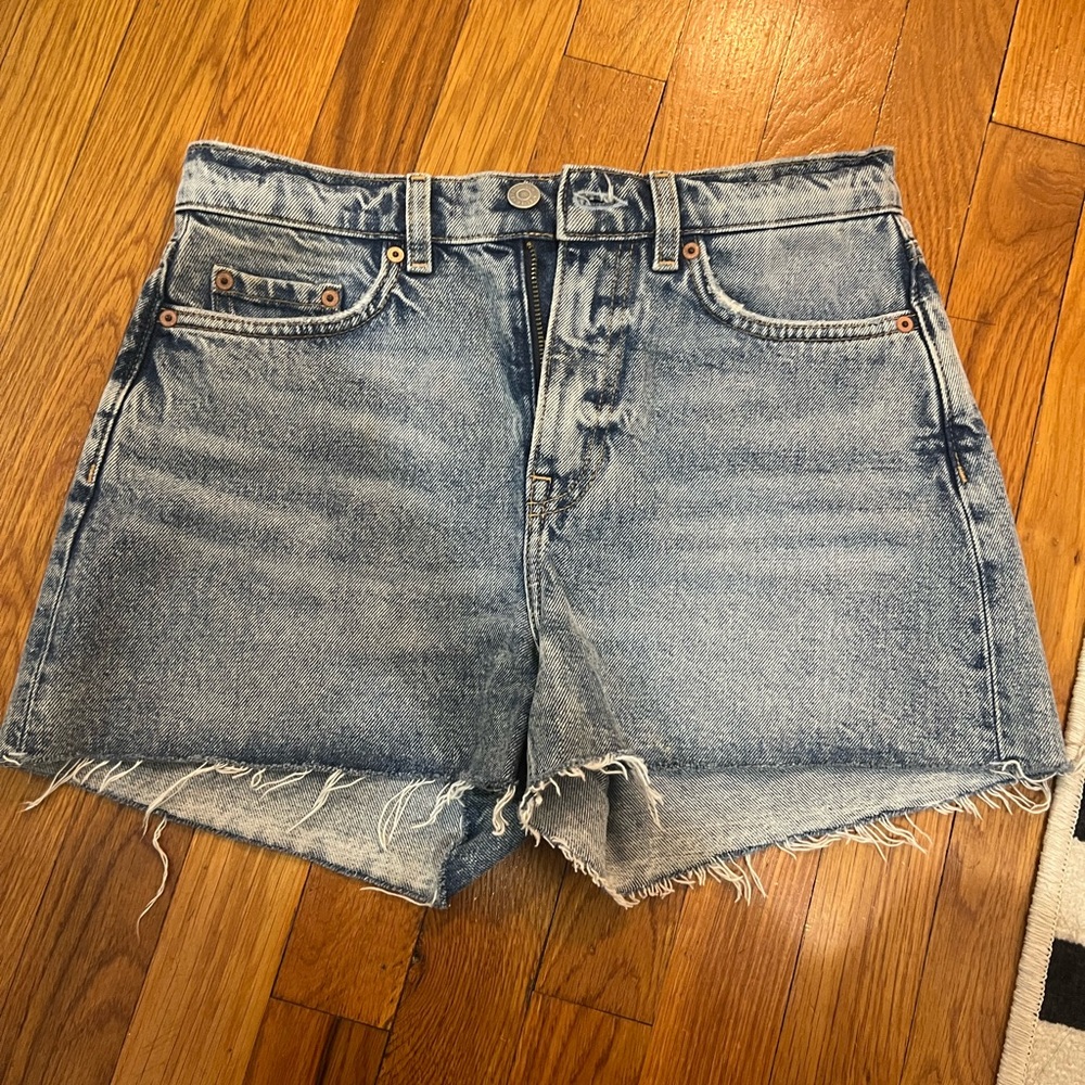 &other stories jean shorts